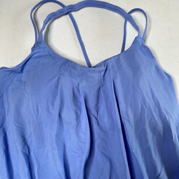 Lululemon Blue Padded Tank Top Size 2 - Picture 2 of 7